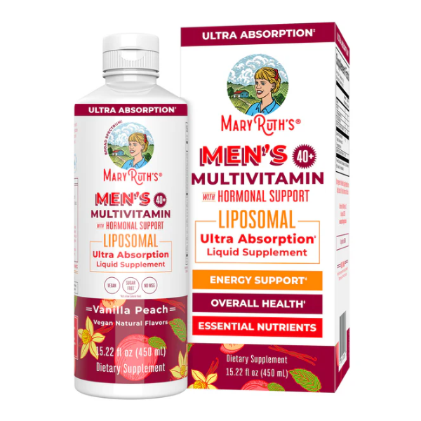 Multivitaminico Liposomal 40+ para Hombres (15.22 fl oz/450ml), Mary Ruth´s