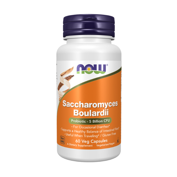 Probiotico, Saccharomyces Boulardii (60 veg caps)