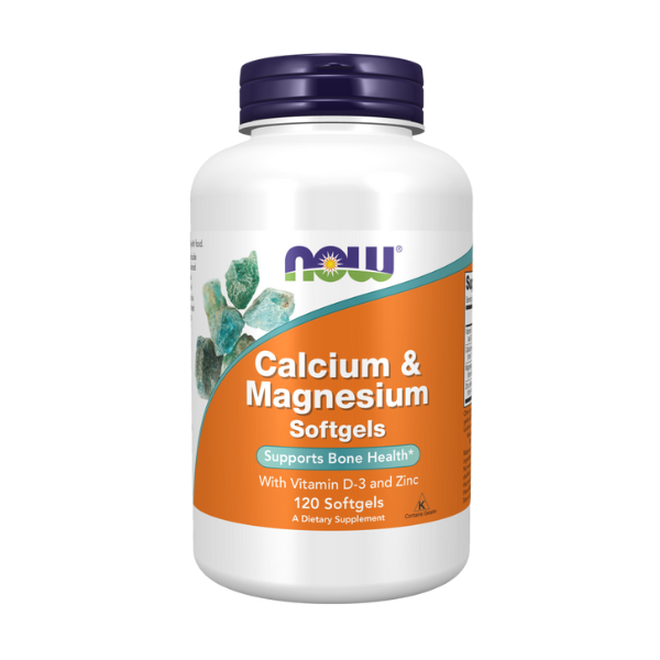 Calcium and Magnesium with Vitamin D3 & Zinc (120 SOFTGEL) / Calcium & Magnesium + D3