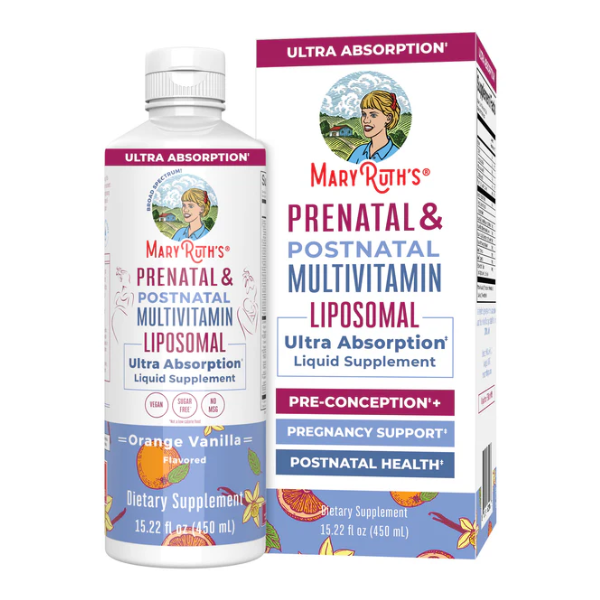 Prenatal & Postnatal Liposomal Multivitamin 15.22oz (450.10ml) Mary Ruth
