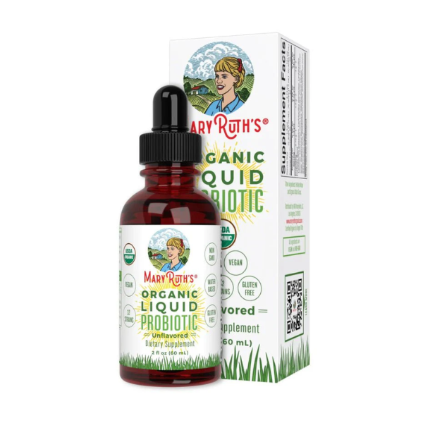 Probiotico Organico, Liquido (2 fl oz/60ml), Mary Ruth´s