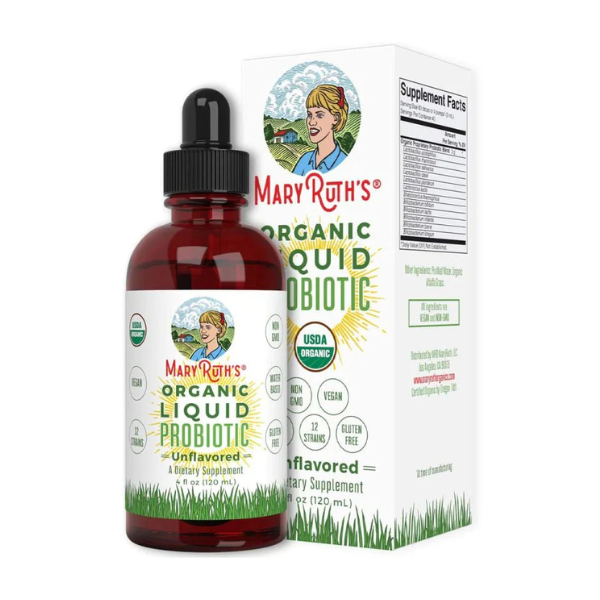 Organic Liquid Probiotic/Liquid Probiotics 4oz Mary Ruths