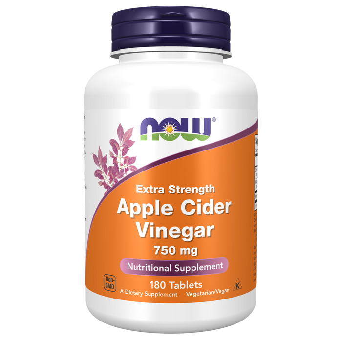 Vinagre de Sidra de Manzana, Extra Fuerza 750mg (180 tabs)