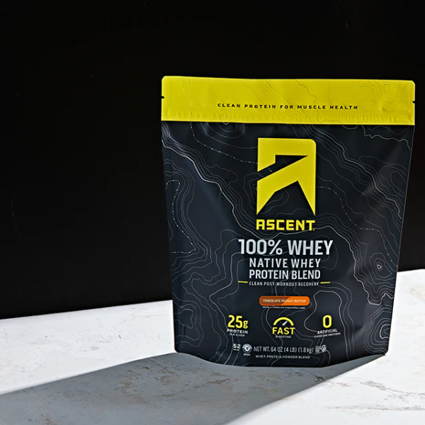 Proteina Sabor Chocolate y Crema de Cacahuate (4 lb), Ascent