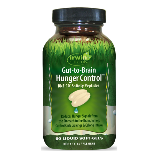 Control del Hambre del Intestino al Cerebro (60 softgels), Irwin Naturals