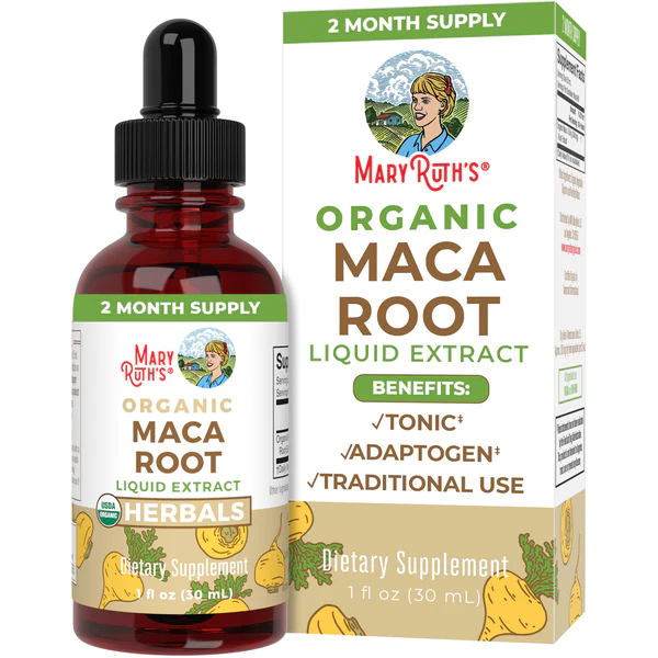 Raiz de Maca Organica 590 mg(1 fl oz/30 ml), Mary Ruth´s