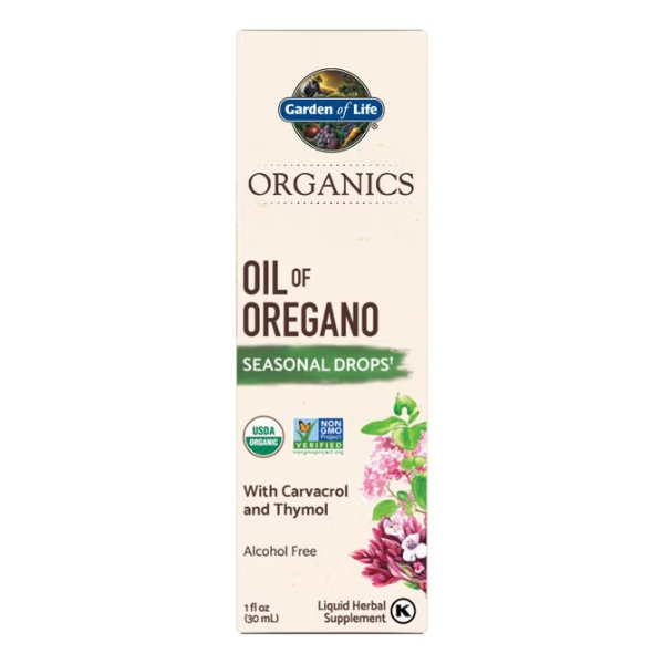 Aceite de Oregano Organico (1 oz/ 30 ml), Garden of Life