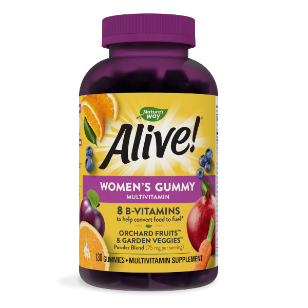 Alive!® Mutivitaminico para Mujeres (130 gomitas), Nature's Way