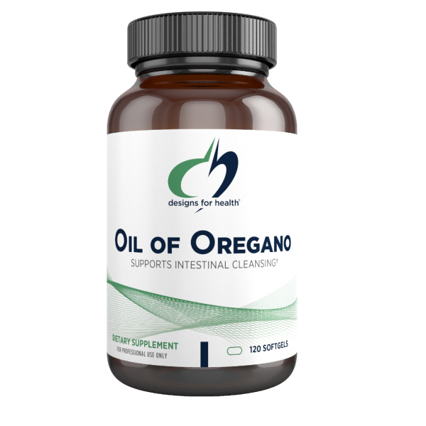 Aceite de Oregano 60 mg (120 sofgtels), Designs for Health