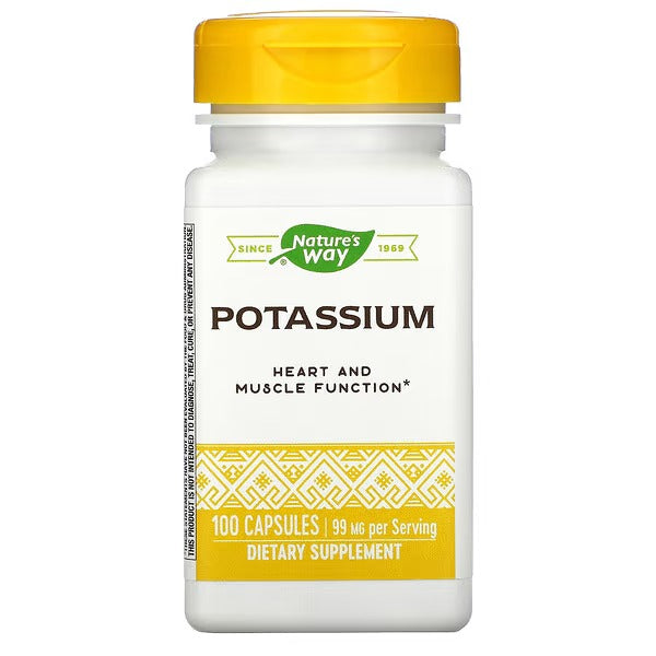 Potasio 99mg (100 caps), Nature's Way