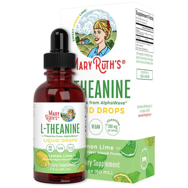 L-Teanina, Liquido (2 fl oz/60 ml), Mary Ruth´s