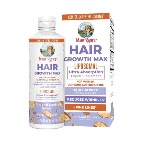 Crecimiento del Cabello MAX Liposomal (450 ml/15.22 oz), Mary Ruth's