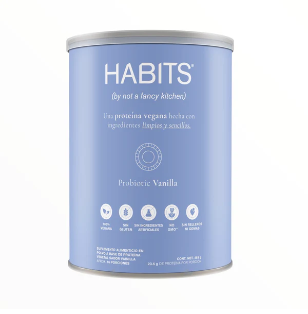 Proteina Probiotica sabor Vainilla (488 g), Habits