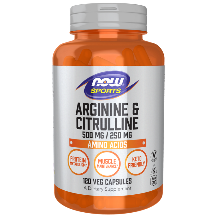 Arginine & Citrulline 500 mg / 250 mg /Arginine & Citrulline 500 mg / 250 mg (120 VCAPS)