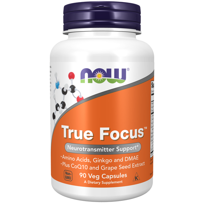 True Focus™ Aminoacidos para el Enfoque Mental (90 veg caps)