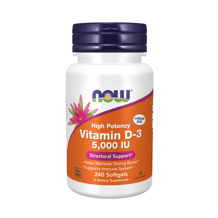 Vitamin D-3 5000 IU (240 SOFTGELS)/ Vitamin D-3 5000 IU