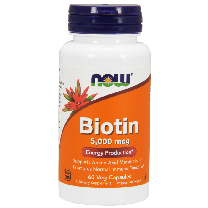 Biotin 5000 mcg (60 Veg Caps) / Biotin 5,000 mcg
