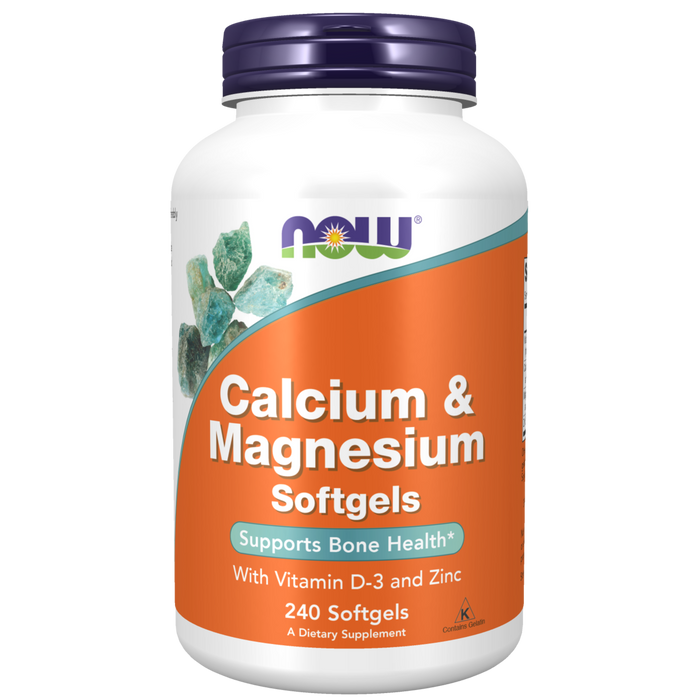 Calcium & Magnesium 1000mg/500mg (240 softgels) / Calcium & Magnesium Softgels