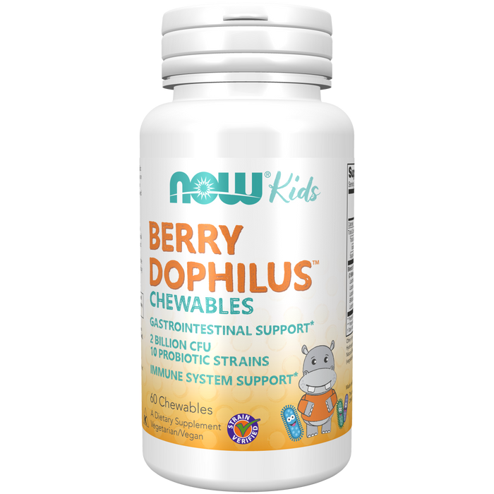 Probiotics 10 2billions for Kids (60 chewables) / BerryDophilus Kids