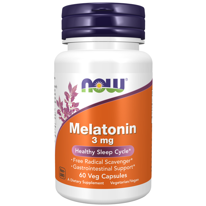 Melatonin 3mg (60 VegCaps)/ Melatonin 3mg