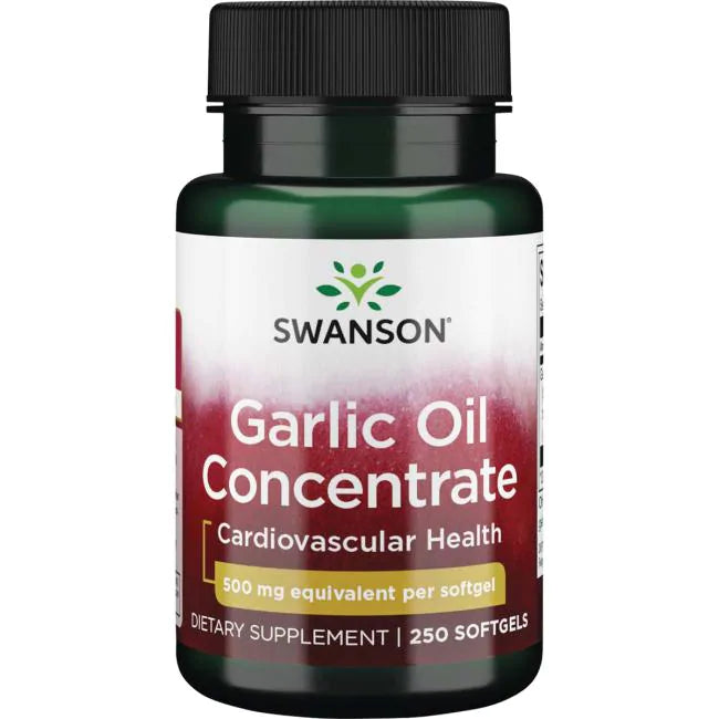 Aceite de Ajo Concentrado 500 mg (250 softgels), Swanson