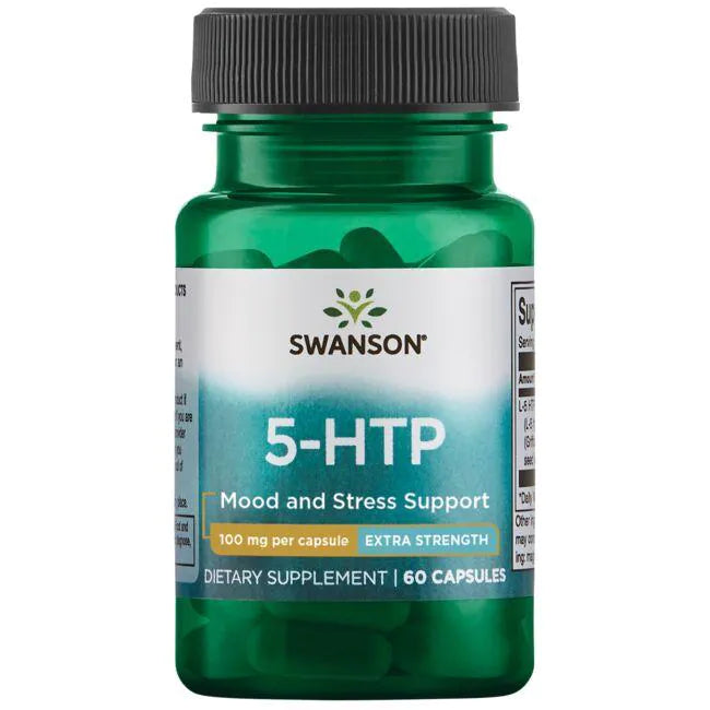 5-HTP Extra Potente 100mg (60 caps), Swanson
