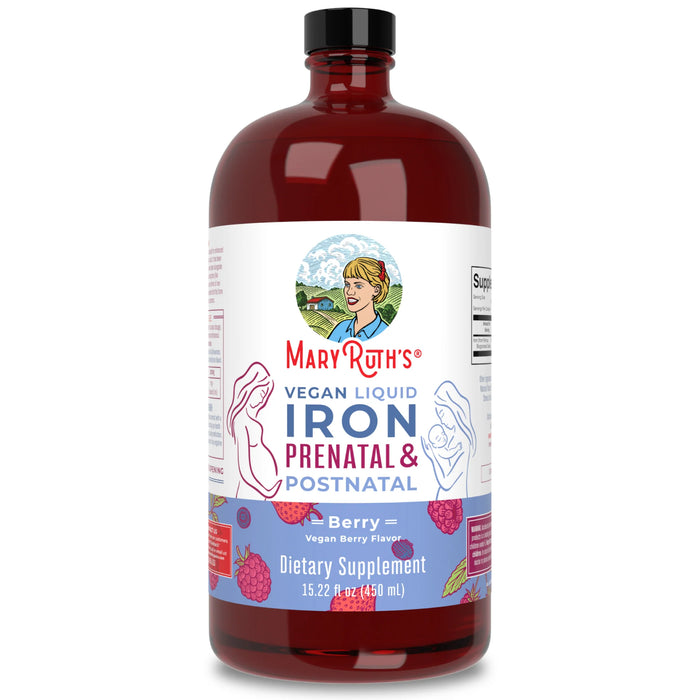 Hierro Prenatal y Posnatal, Líquido (16 fl oz/473ml), Mary Ruth´s