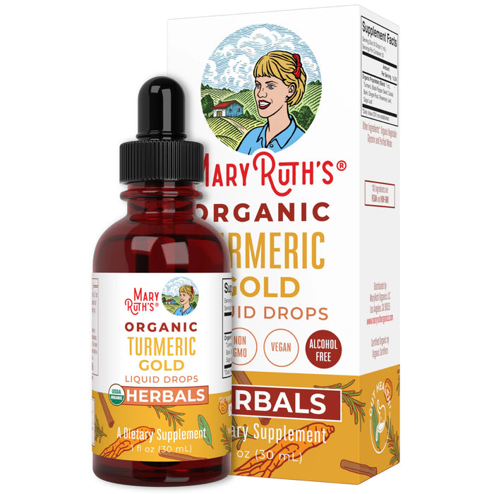 Curcuma de Oro Organica, Liquida (1 fl oz/30ml), Mary Ruth´s
