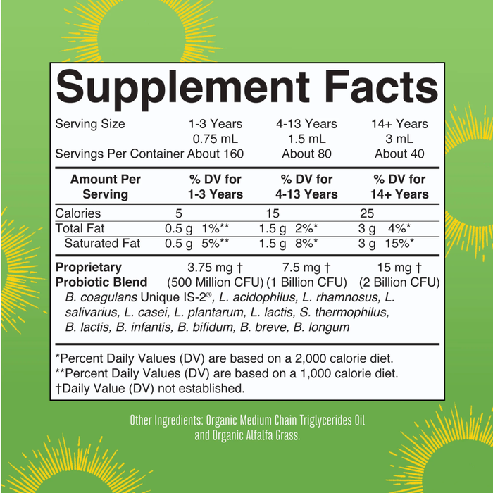 Probiotico Organico, Liquido 120 ml (4 fl oz), Mary Ruth's