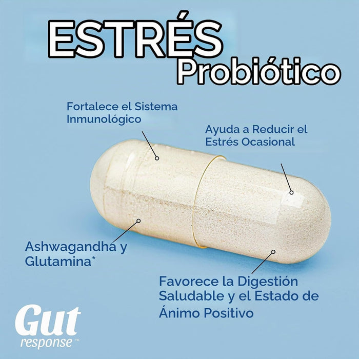 Probiótico para Estrés  GUT response™ (30 caplets), Windmill