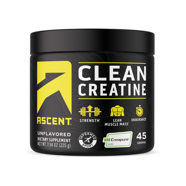 Creatina Clean Sin Sabor (7.94 oz / 225 g), Ascent