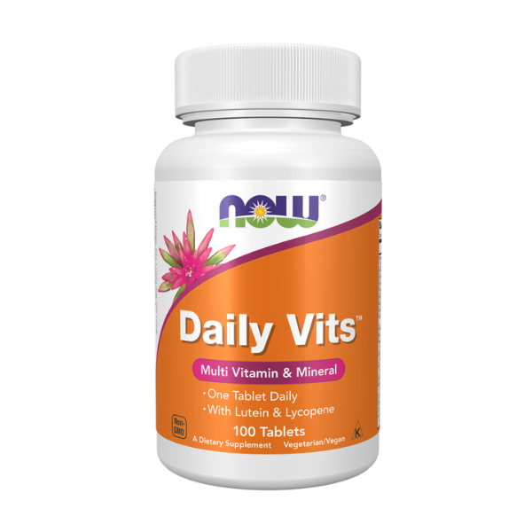 Daily Vits Multivitaminico y Minerales. (100 tabs)