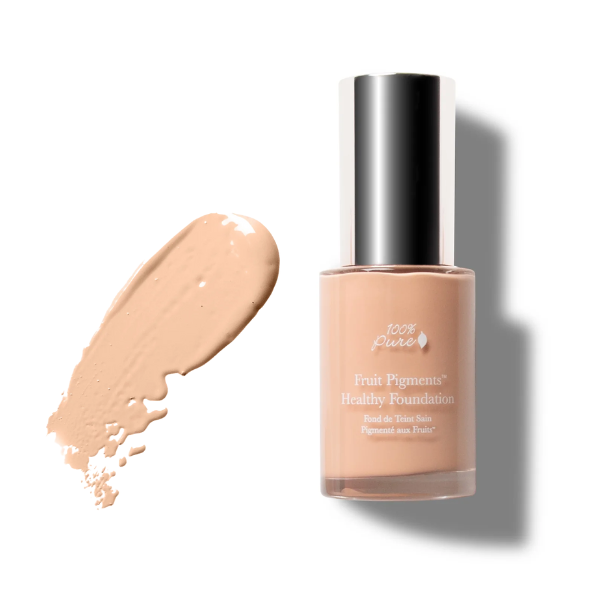Base de Maquillaje Fruit Pigmented® Sand (1 fl oz 30 ml), 100% Pure