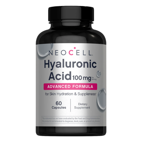 Acido Hialuronico, Formula Avanzada 100 mg (60 caps), NEOCELL