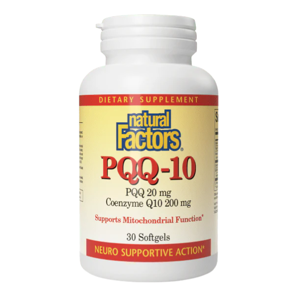 PQQ-10, Apoyo a la Mitocondria (30 softgels), Natural Factors