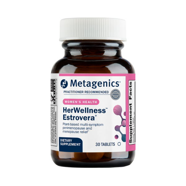 Estrovera 271 mg Alivio de Perimenopausia y Menopausia (30 tabs), Metagenics