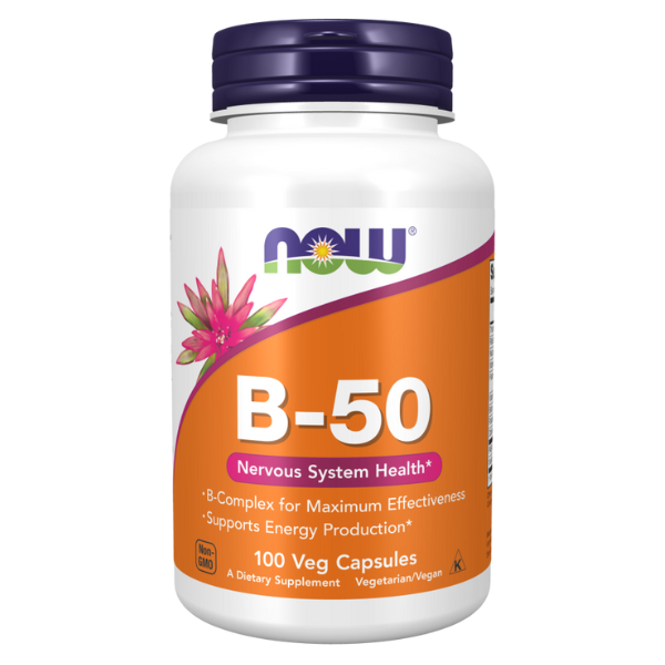 Complejo B 50 mg/mcg (100 veg caps)