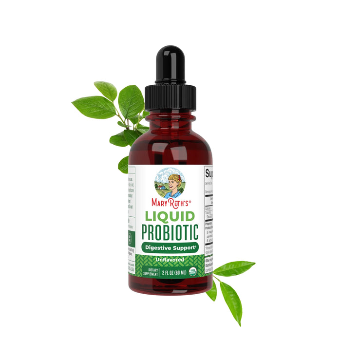 Probiótico Orgánico Líquido para la Salud Intestinal (60 ml / 2 fl oz) | Mary Ruth's