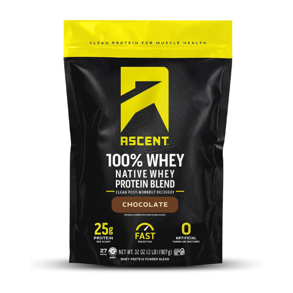 Proteína Sabor Chocolate (2 lb / 907 g), Ascent