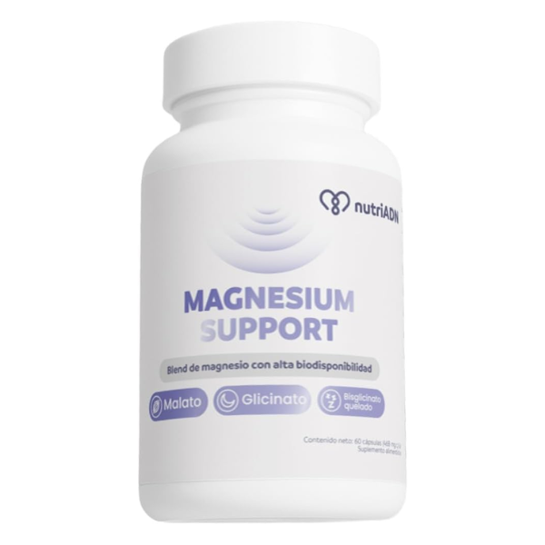 Magnesio, Relajación, Sueño Profundo y Recuperación Natural (60 caps), NutriADN