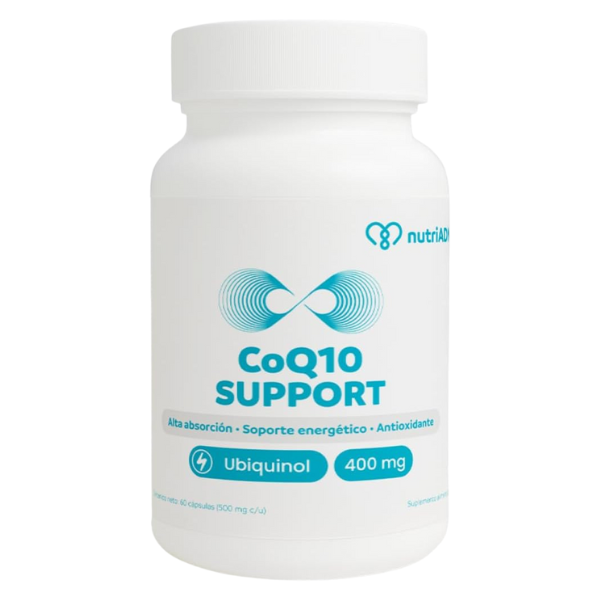 CoQ10,  Energía Celular y Protección Antioxidante (60 caps), NutriADN