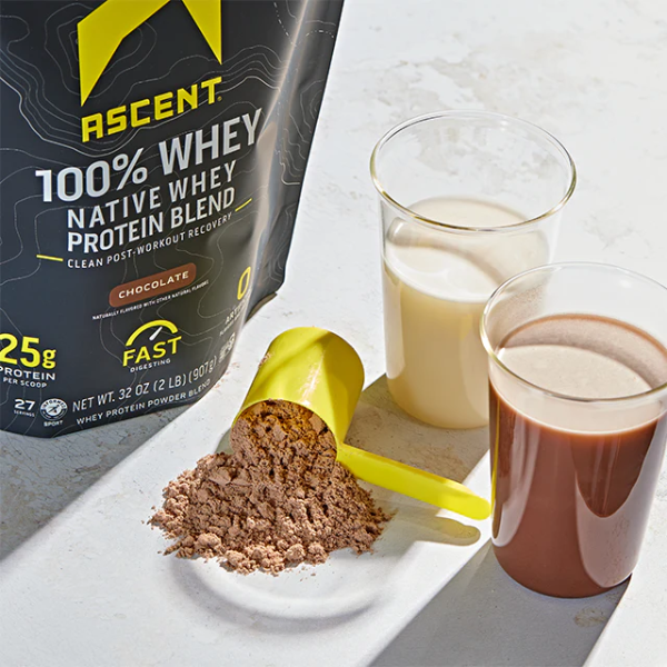 Proteina Sabor Chocolate y Crema de Cacahuate (4 lb), Ascent