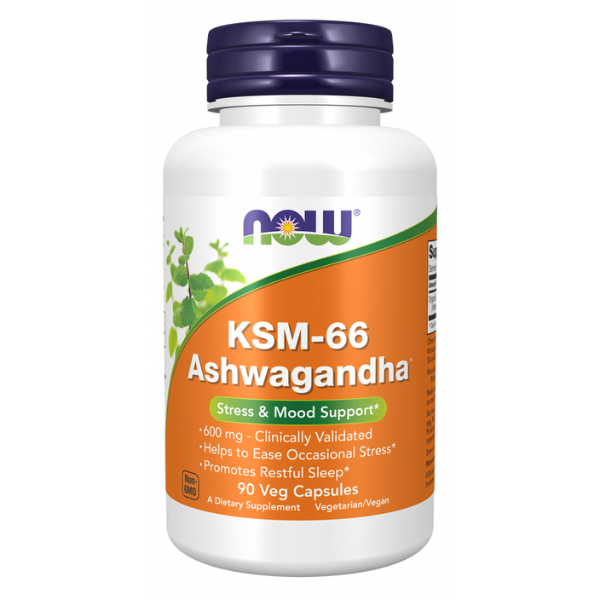 KSM-66 Ashwagandha®  600 mg (90 veg caps)