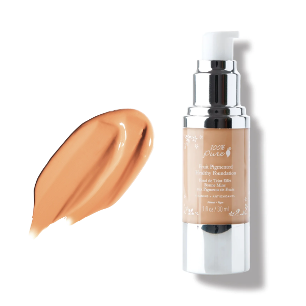 Base de Maquillaje Fruit Pigmented® Peach Bisque (1 fl oz 30 ml), 100% Pure
