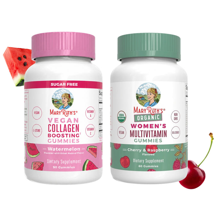 Kit #35 Multivitamínico + Estimulador de Colágeno para Mujeres, MaryRuth's