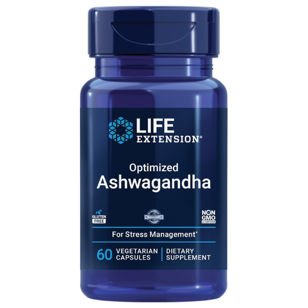 Ashwagandha Optimizada (60 veg caps), Life Extension