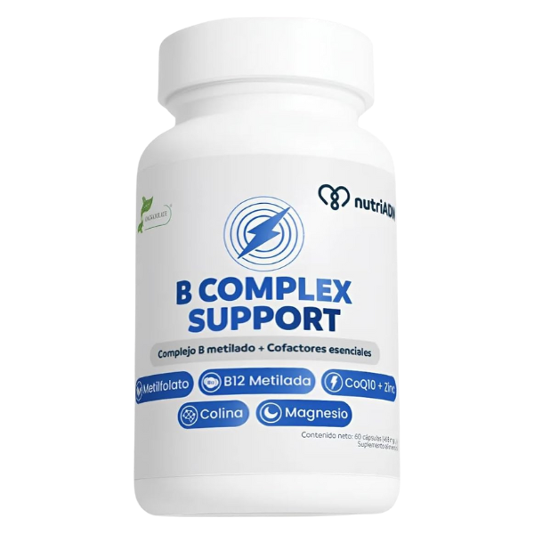 Complejo B, Energía y Claridad Mental (60 caps), NutriADN