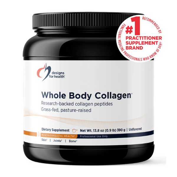 Colágeno para el Cuerpo 12.5 g, Polvo (13.8 oz 390 gr), Designs for Health