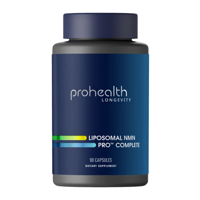NMN Liposomal Pro Complete™ - Lipo Uthever® NMN, Trans-Resveratrol, TMG (90 caps), Prohealth