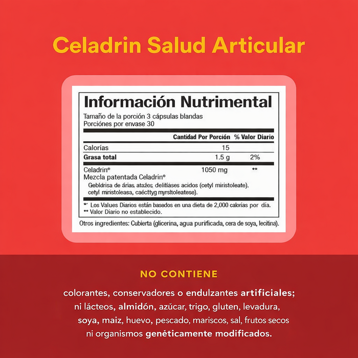 Salud Articular Celadrin® (90 softgels), Natural Factors
